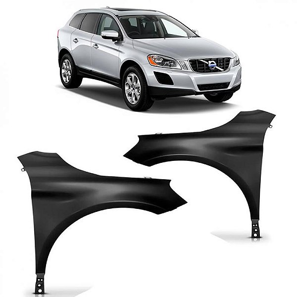 Para lama xc60 volvo de 2009 a 2017 lado esquerdo