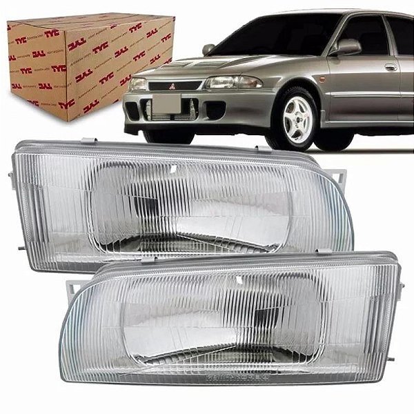 Farol lancer mitsubishi de 1993 a 1996 lado direito