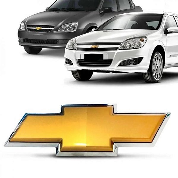Emblema da grade do radiador vectra chevrolet de 2009 a 2011 e corsa classic chevrolet de 2010 a 2016