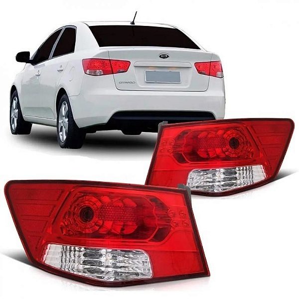 Lanterna cerato kia de 2009 a 2013 traseira lado direito