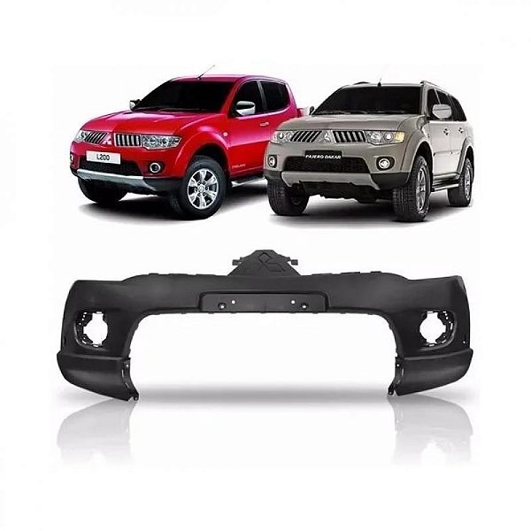 Moldura inferior para choque triton mitsubishi de 2012 a 2013 e dakar mitsubishi de 2010 a 2013 dianteira sem furo