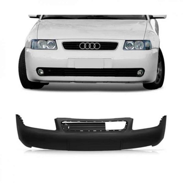Para choque a3 audi de 1996 a 2000 dianteiro sem furo