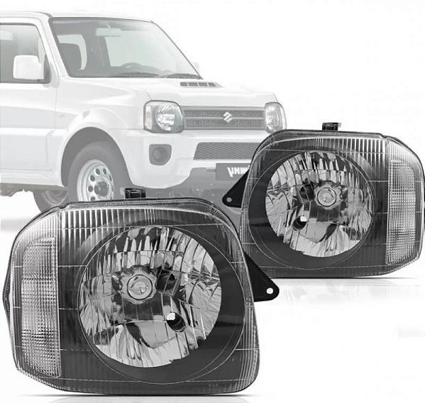 Farol jimny suzuki de 2001 a 2012 lado esquerdo