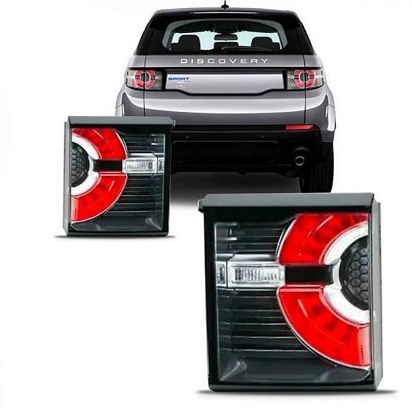 Lanterna discovery sport land rover de 2014 a 2018 traseira lado esquerdo na tampa do porta malas