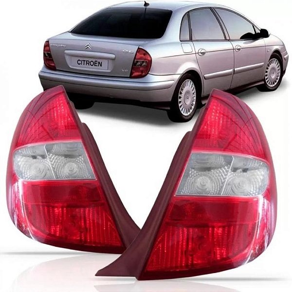 Lanterna c5 citroën de 2002 a 2005 lado direito traseira