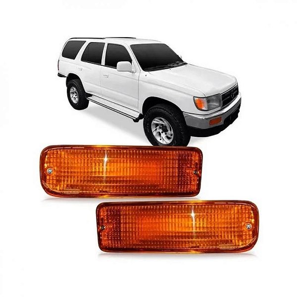 Lanterna hilux sw4 e hilux SRV toyota de 1992 a 1995 e de 2002 a 2004 respectivamente dianteira lado direito para choque