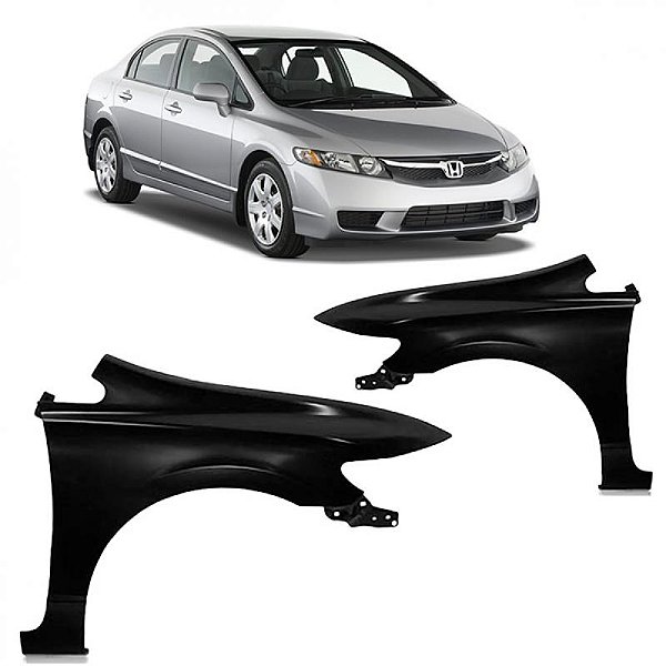 Para lama civic honda de 2007 a 2011 lado esquerdo
