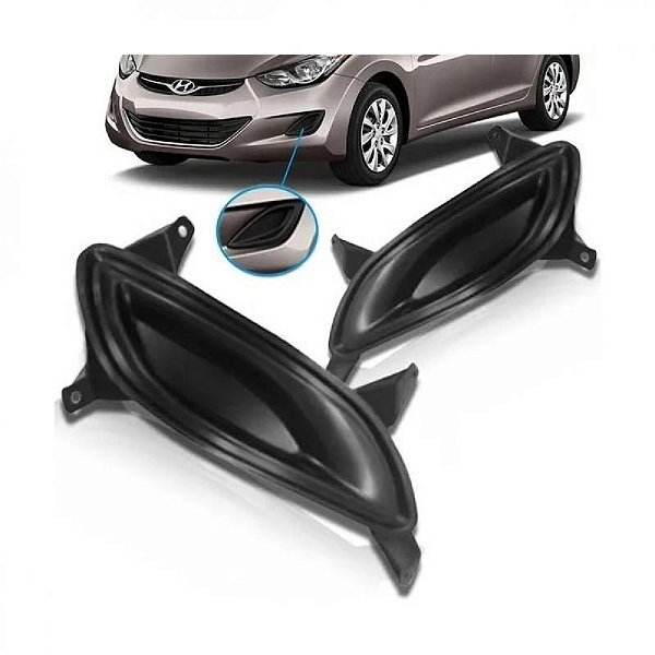 Grade para para choque sonata hyundai de 2011 a 2014 lado esquerdo dianteiro sem furo