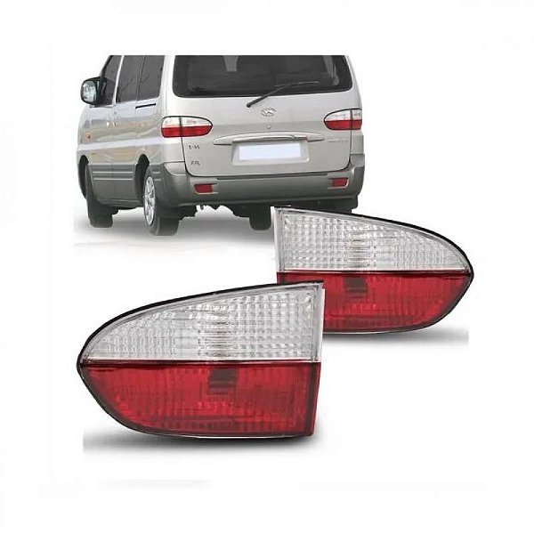 Lanterna starex hyundai de 2005 a 2007 traseira da tampa lado direito