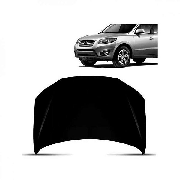 Capô santa fe hyundai de 2010 a 2013