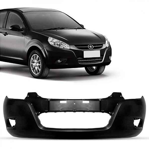 Para choque j3 jac de 2010 a 2013 dianteiro hatch e sedã