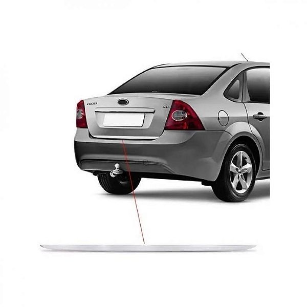 Friso do porta malas focus ford de 2009 a 2013 cromado sedã