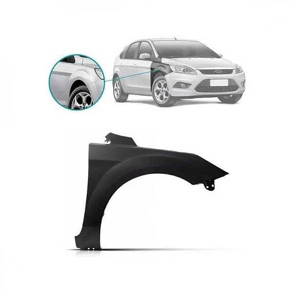 Para lama focus ford de 2009 a 2013 lado direito