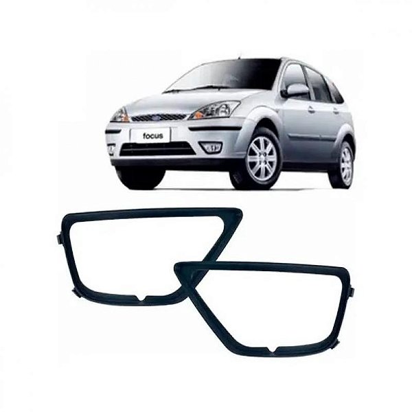 Grade do para choque focus ford de 2004 a 2008 dianteira lado direito com furo