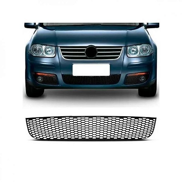 Grade para choque bora volkswagen de 2008 a 2011 dianteira central