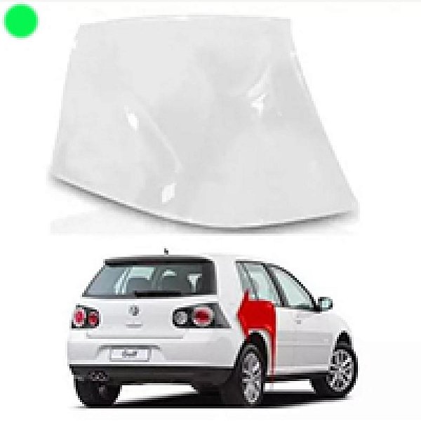 Lente da lanterna golf volkswagen de 2008 a 2013 traseira lado direito