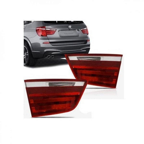 Lanterna x3 bmw de 2010 a 2014 traseira da mala lado esquerdo sem LED