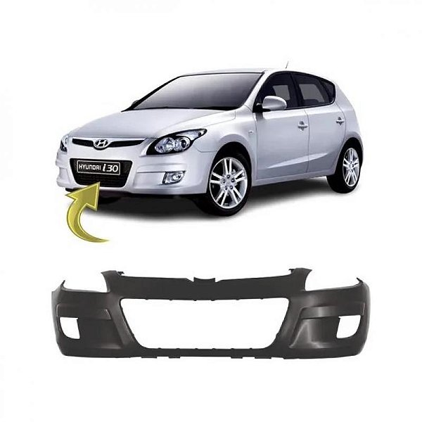 Para choque i30 hyundai de 2009 a 2012 dianteiro com acabamento em primer