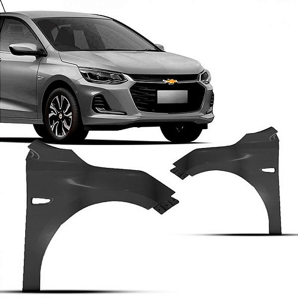 Para lama onix chevrolet de 2020 a 2025 lado esquerdo