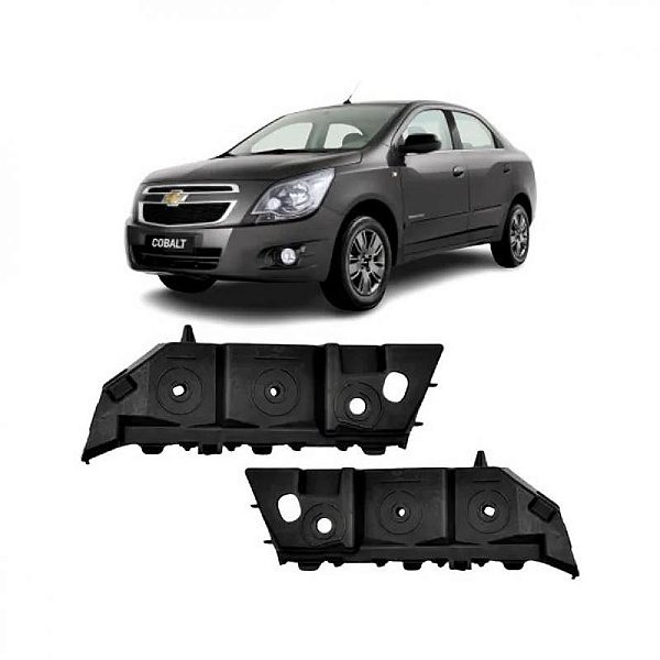Suporte guia do para choque cobalt chevrolet de 2012 a 2016 lado direito dianteiro