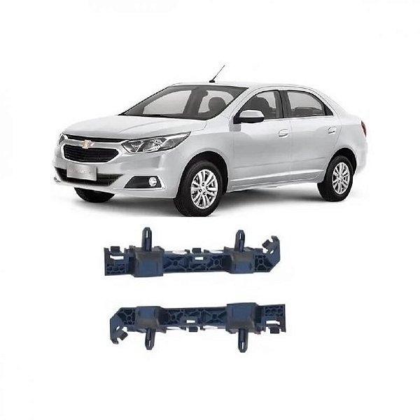 Guia do para choque cobalt chevrolet de 2017 a 2020 lado esquerdo dianteiro