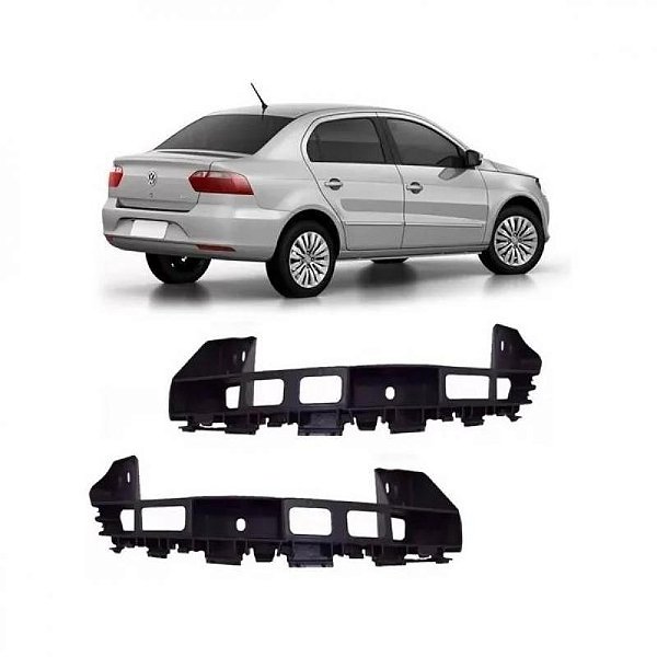 Suporte guia para choque voyage volkswagen de 2013 a 2023 traseiro lado direito