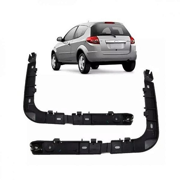 Suporte guia para choque ka ford de 2008 a 2011 traseiro lado esquerdo
