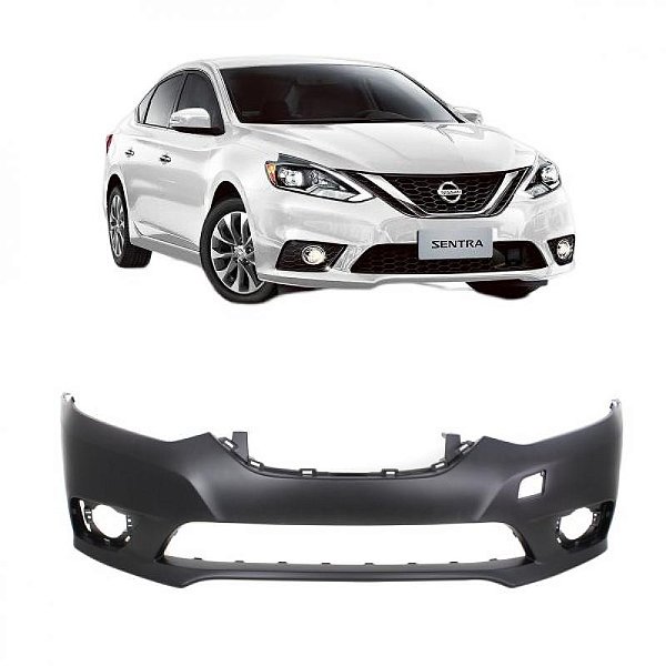 Para choque sentra nissan de 2017 a 2020 dianteiro
