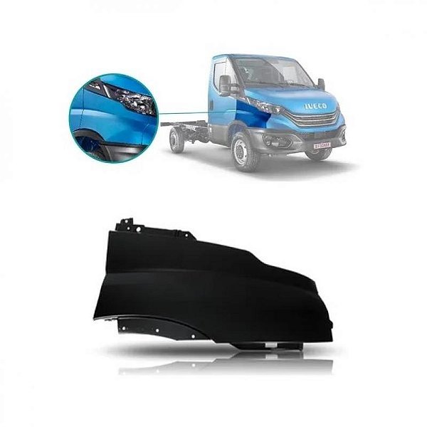 Para lama iveco de 2020 a 2025 lado esquerdo