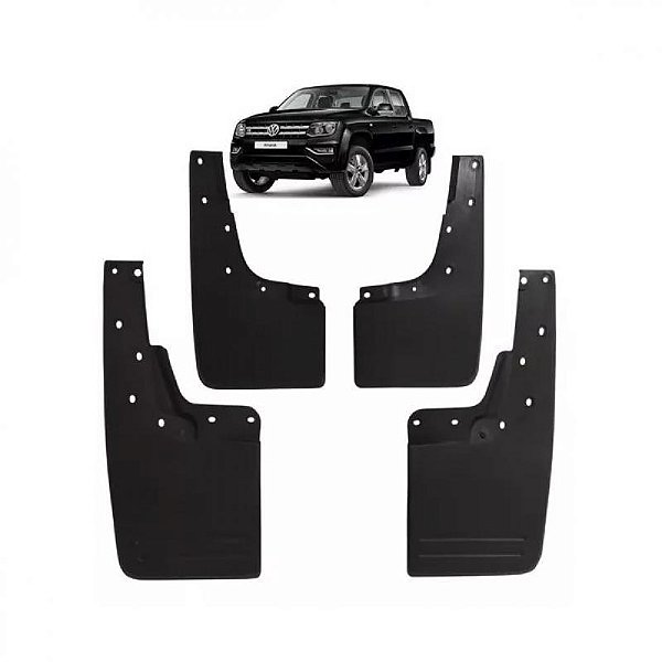 Parabarro amarok volkswagen de 2010 a 2023 conjunto com quatro peças