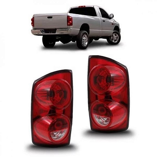 Lanterna ram dodge de 2006 a 2009 traseira lado direito
