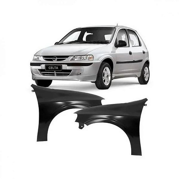 Para lama celta chevrolet de 2000 a 2006 lado direito