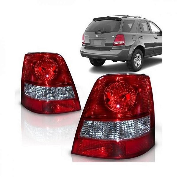 Lanterna sorento kia de 2004 a 2006 traseira lado esquerdo