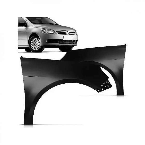 Para lama gol volkswagen de 2009 a 2012 lado direito geração cinco
