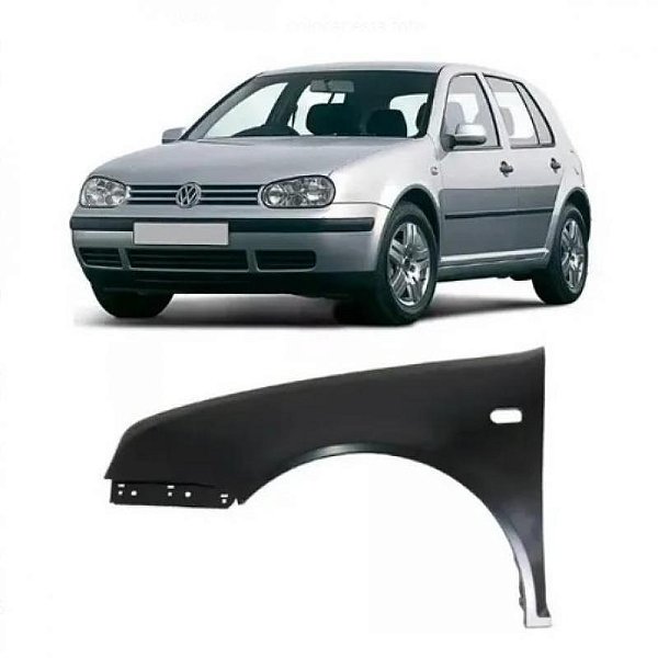 Para lama golf volkswagen de 1999 a 2006 lado esquerdo