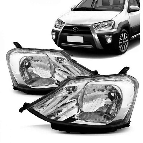 Farol etios cross toyota de 2012 a 2016 lado direito