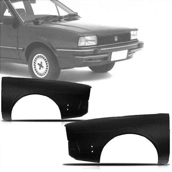 Para lama santana volkswagen de 1985 a 1990 lado esquerdo