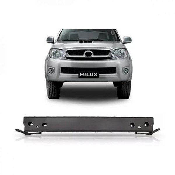 Alma do para choque hilux toyota de 2009 a 2011 dianteira picape