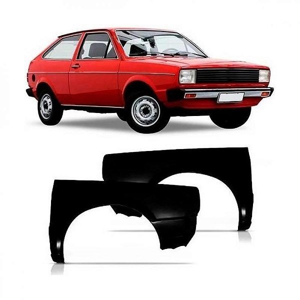 Para lama gol e parati volkswagen de 1980 a 1986 lado esquerdo