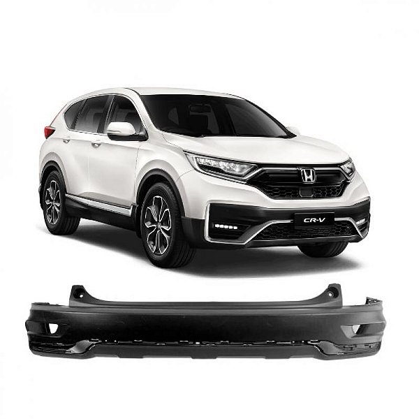 Para choque crv honda de 2021 traseiro sem furo para sensor