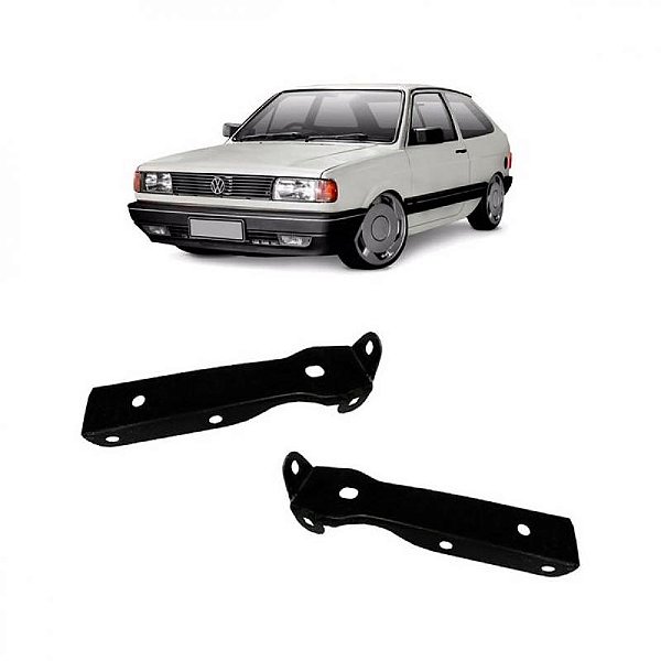 Suporte de para choque gol volkswagen de 1987 a 1994 dianteiro lado esquerdo