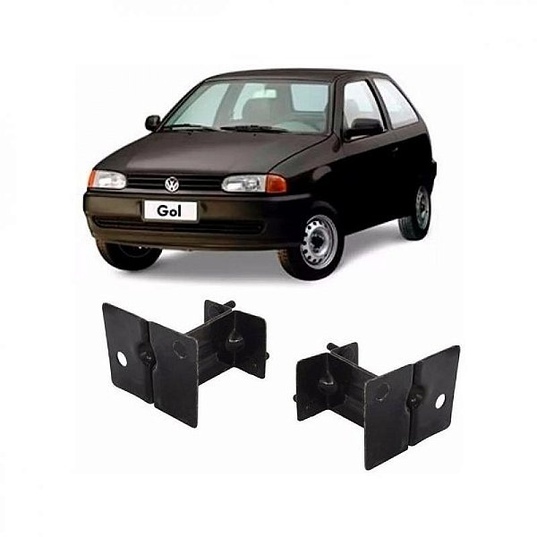 Suporte de para choque gol volkswagen de 1995 a 1999 dianteiro lado esquerdo