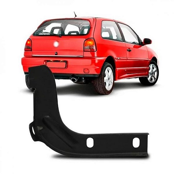 Suporte de para choque gol volkswagen de 1995 a 1999 traseiro lado esquerdo