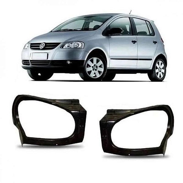 Sede de farol fox e crossfox e spacefox volkswagen de 2004 a 2009 lado esquerdo tipo óculos