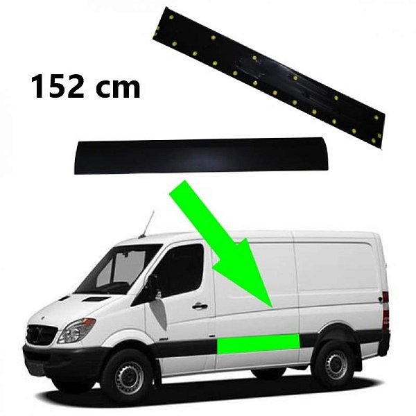Friso da porta sprinter mercedes benz de 2012 a 2019 lado esquerdo longo