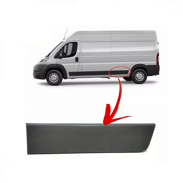 Friso ducato fiat e jumper citroën e boxer peugeot de 2018 a 2025 lado direito lateral maior