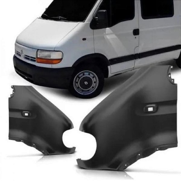 Para lama master renault de 2003 a 2008 lado direito