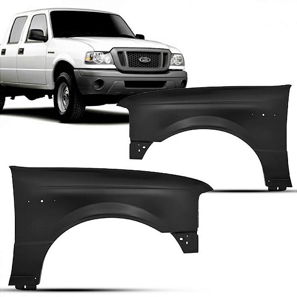 Para lama ranger ford de 2005 a 2009 lado esquerdo sem furo