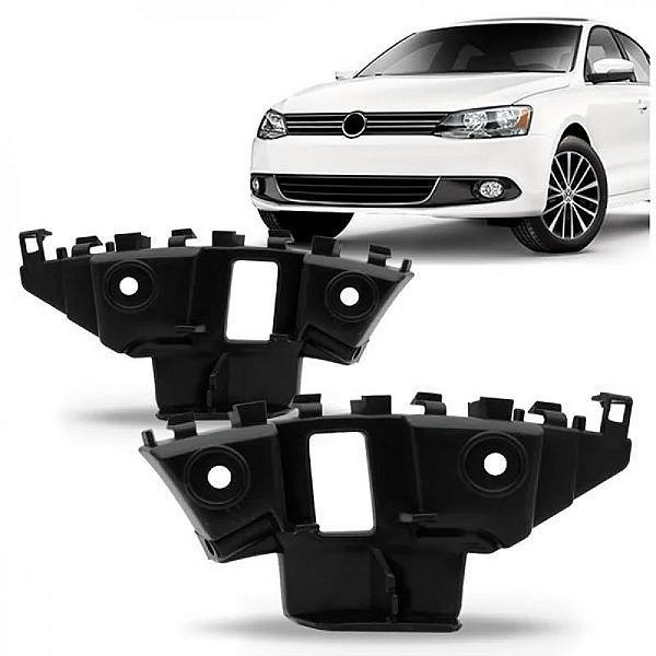 Suporte guia de para choque jetta volkswagen de 2011 a 2014 dianteiro lado direito