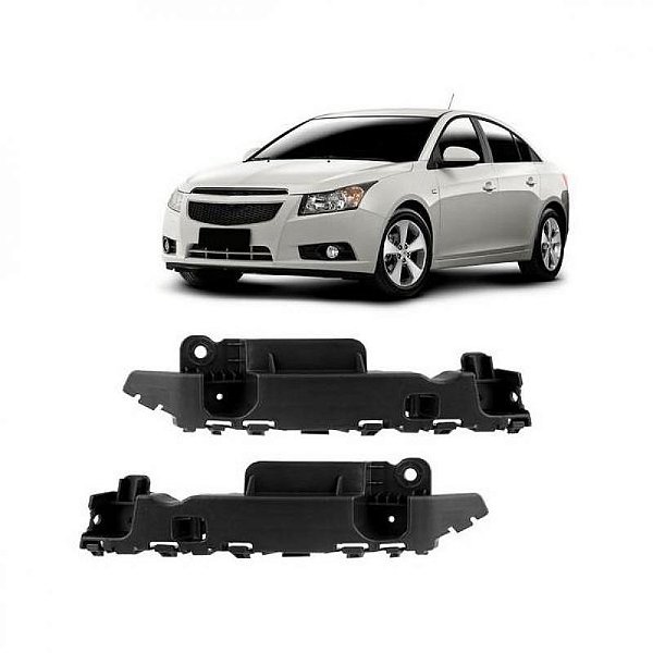 Suporte guia para choque cruze chevrolet de 2011 a 2016 dianteiro lado direito
